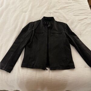 Men’s Black Leather Jacket
